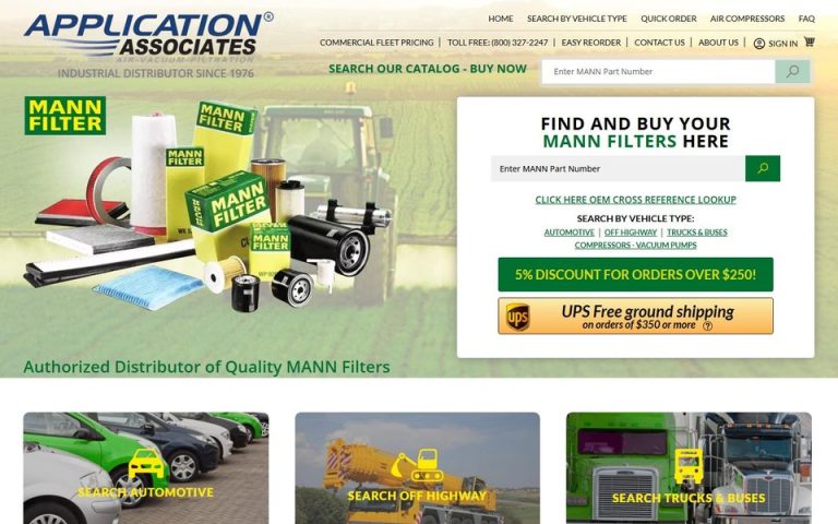 Application Associates: MANN Filters R Us