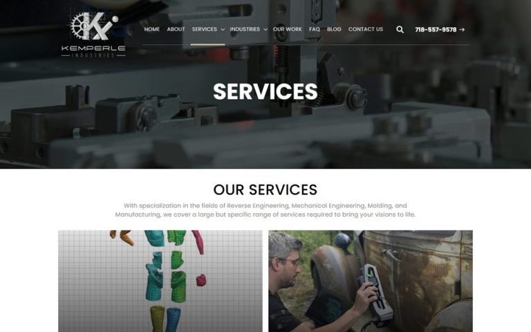 Kemperle Industries: 3D Scanning, CNC Routing & Reverse
