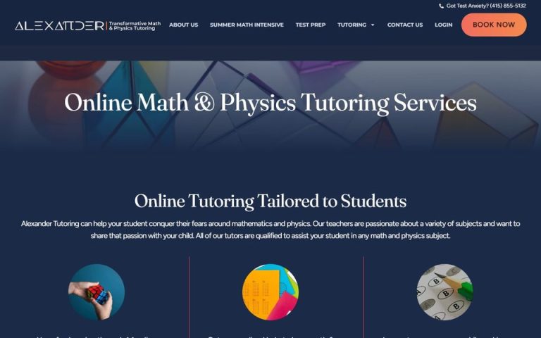 Alexander Tutoring: Online Tutoring