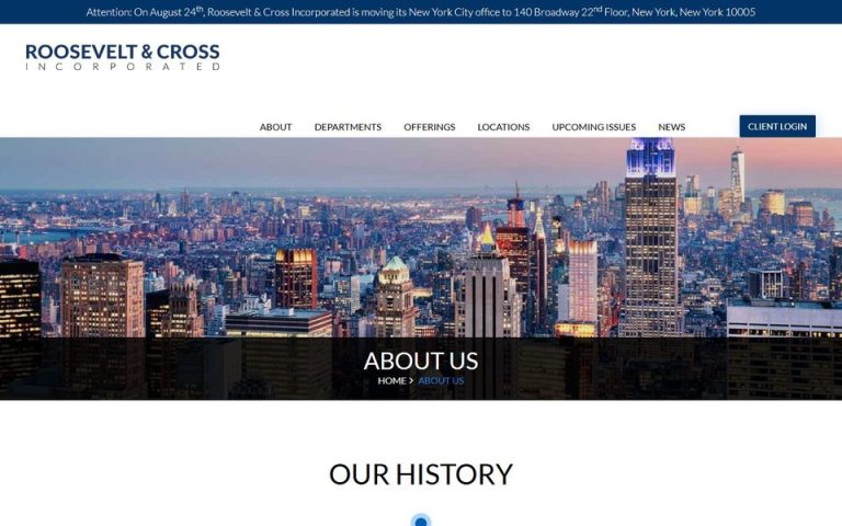 Roosevelt & Cross: About Us