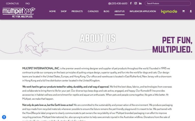 Multipet International: About Us