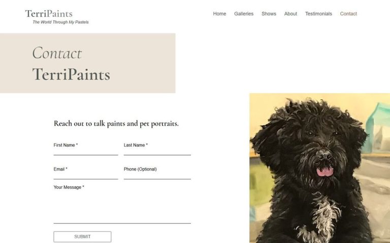 Terri Paints: Contact