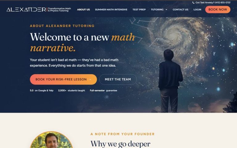 Alexander Tutoring: About Us