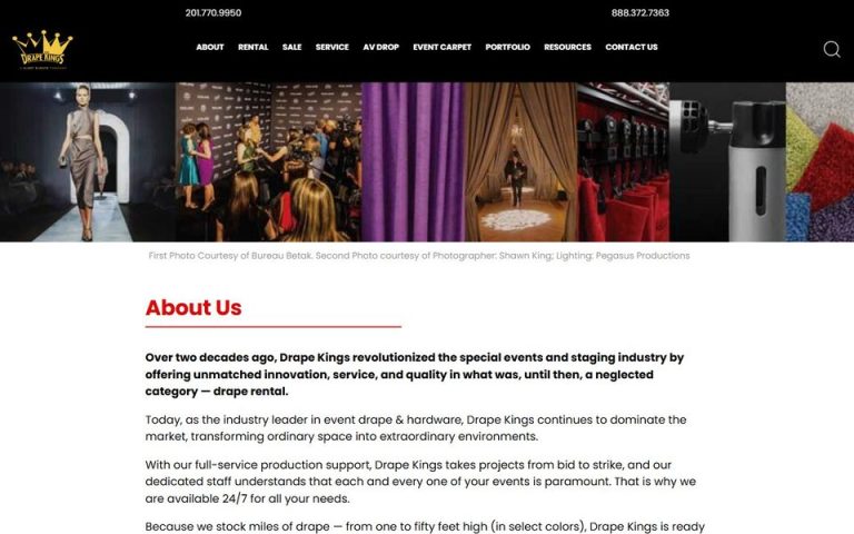 Drape Kings: About Us