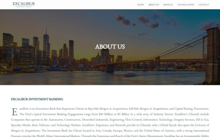 Excalibur LLC: About Us