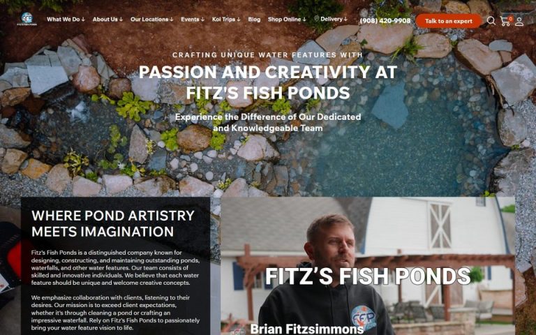 Fitz's Fish Ponds: About Us