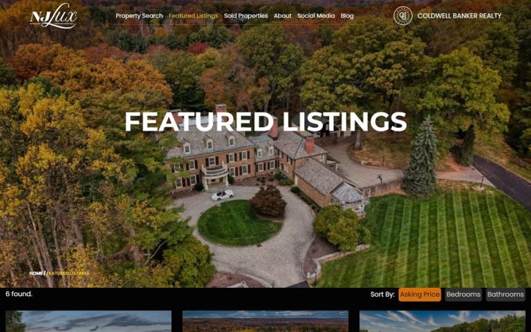 NJ Lux Real Estate: Featured Listings