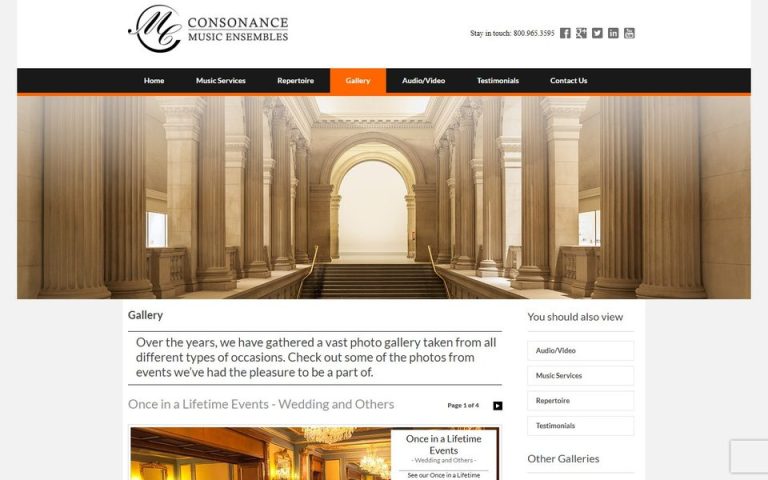 Consonance Music Ensembles: Gallery