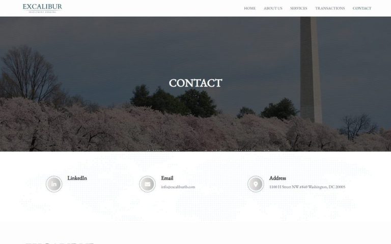 Excalibur LLC: Contact