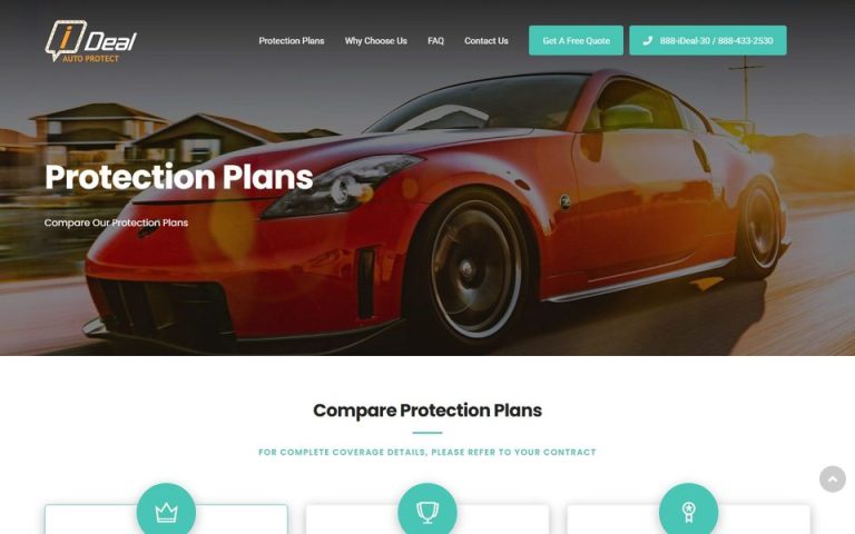 Ideal Auto: Protection Plans