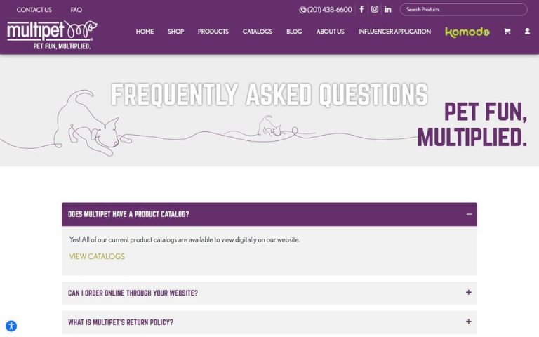 Multipet International: FAQ