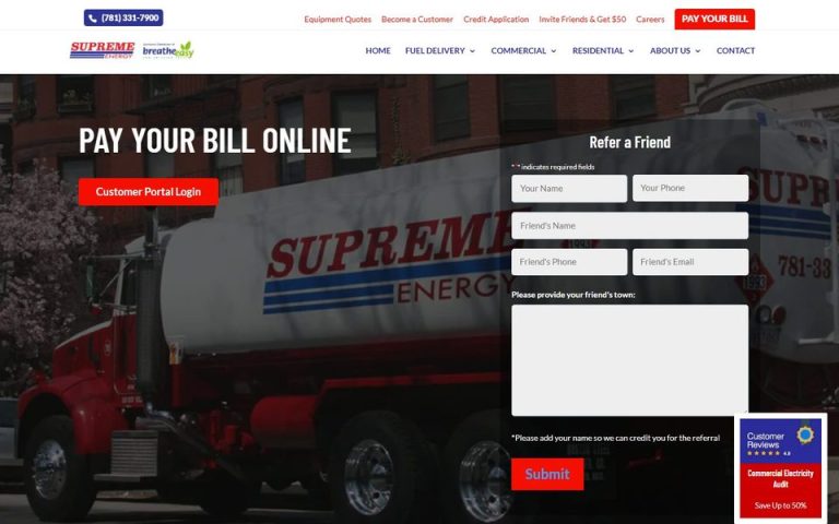 Supreme Energy: Pay Your Bill