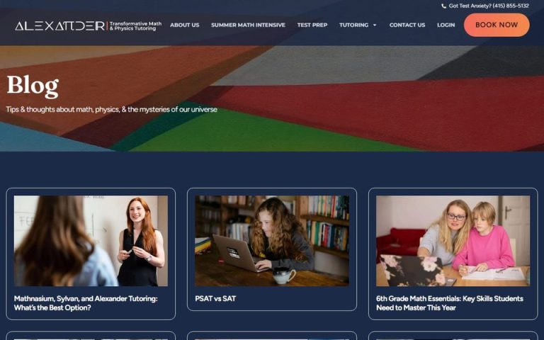 Alexander Tutoring: Blog