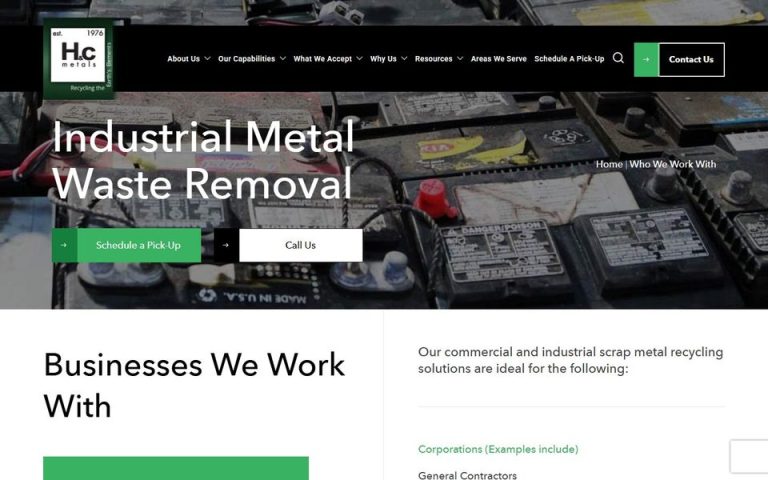 H&C Metals: Who We Work With
