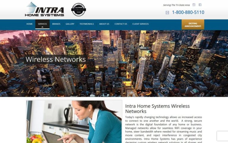 Intra Home Systems: Wireless Network Service Solutions