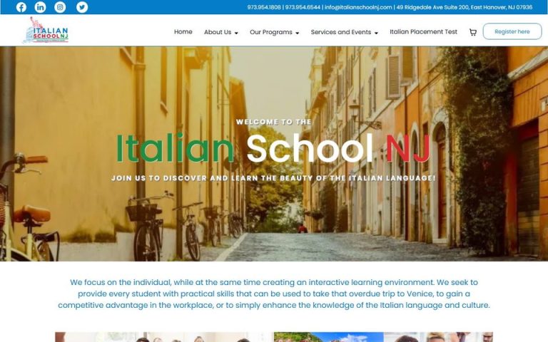 Italian Grammar School: Italian School NJ