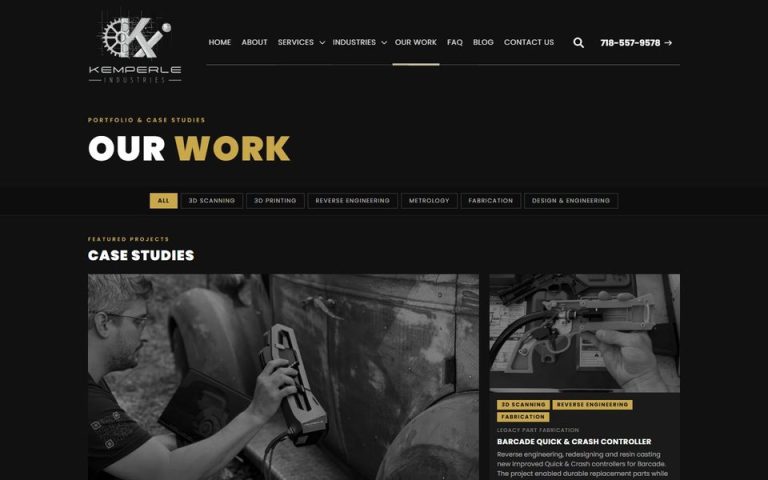 Kemperle Industries: Case Studies & Project Portfolio