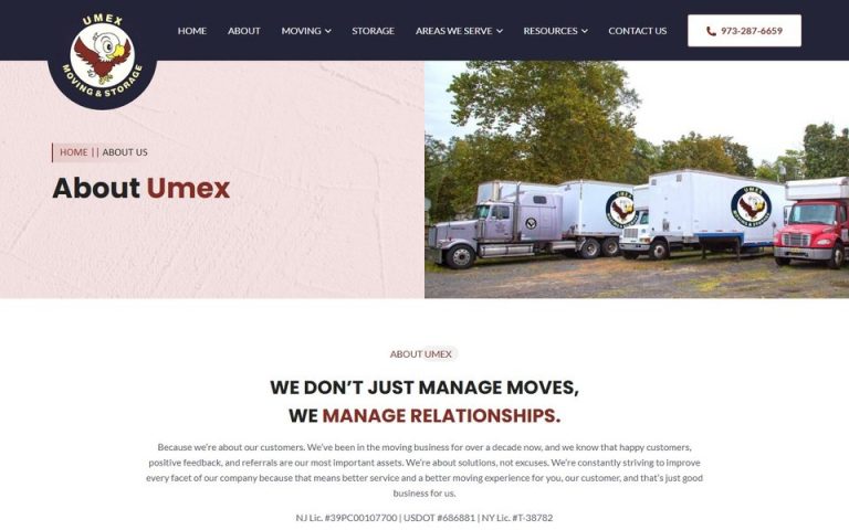 UMEX Moving & Storage: About UMEX