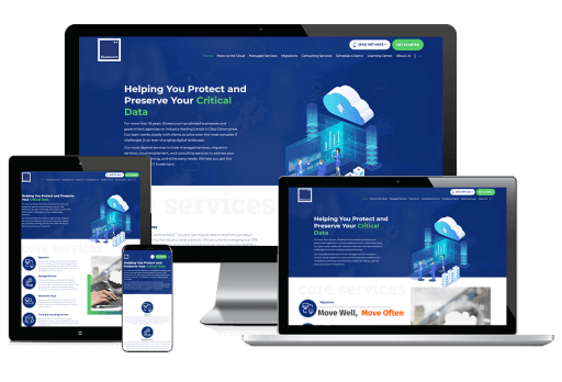 BlueSource Web Design Custom Website