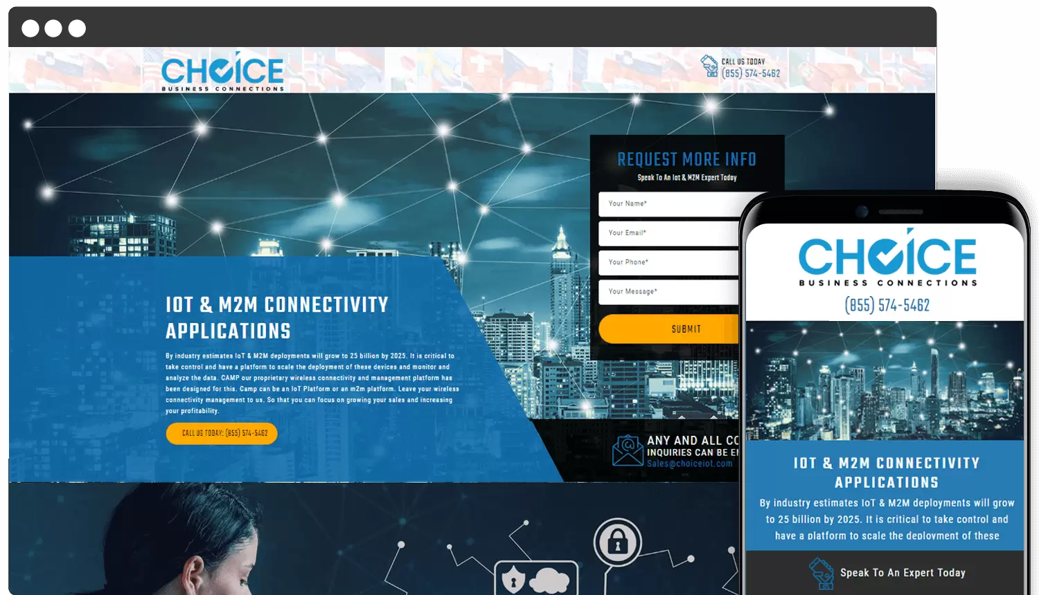 Choice Business Connections Responsive