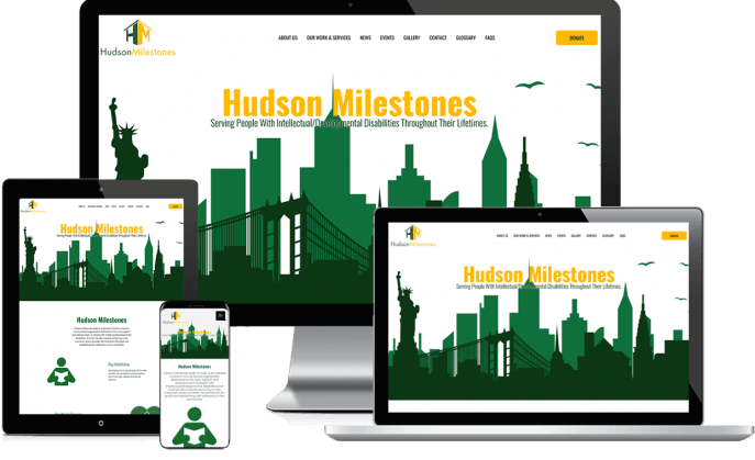 Custom website design for nonprofits