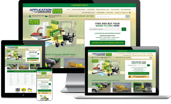 MANN Filters R Us Web Design Industrial & Commercial