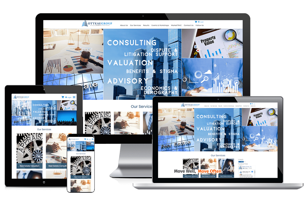 Web Design Otteau Showcase
