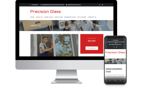 Precision Glass Staten Island Web Design Home Services