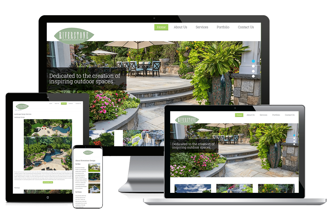 Riverstone Landscape Design Studio Responsive