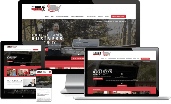 The BBQ Cleaner Web Design Home Services