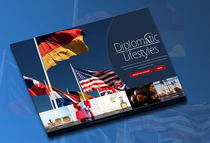 Diplomatic Lifestlyes WordPress Website