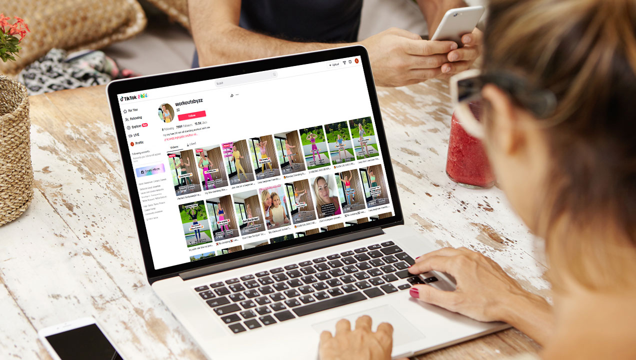 Workouts by ZZ Social Media Before After Retail Industry