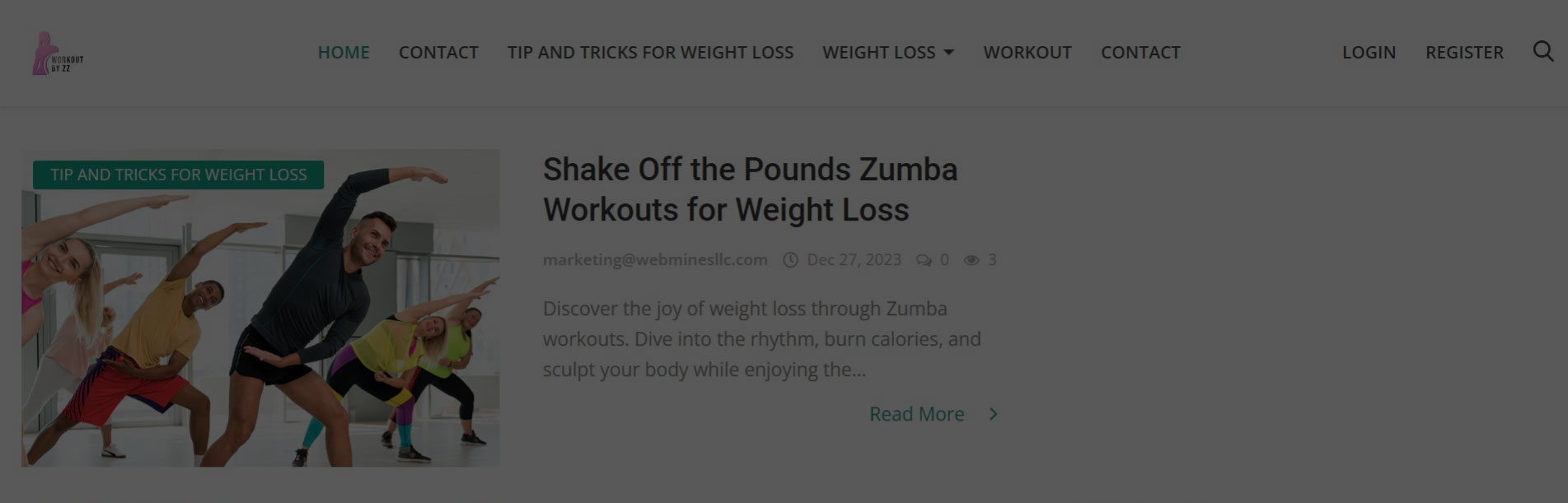 Workouts by ZZ Social Media Before After Retail IndustryWorkouts by ZZ Social Media Retail Industry