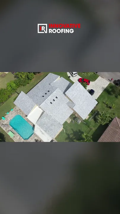 Innovative Roofing YouTube Short: professional shingle roof replacement in South Florida